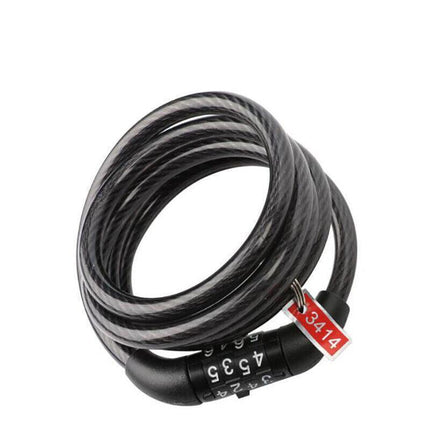 Bicycle Bike Code Lock Locker 4 Digits Password Code Steel Cable Secure Tough AU - Aimall