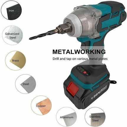 6X HSS Hex Shank Tap Drill Bits Metric Thread Screw Tapping Compound Set Tool AU - Aimall