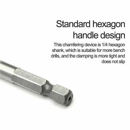 6X HSS Hex Shank Tap Drill Bits Metric Thread Screw Tapping Compound Set Tool AU - Aimall