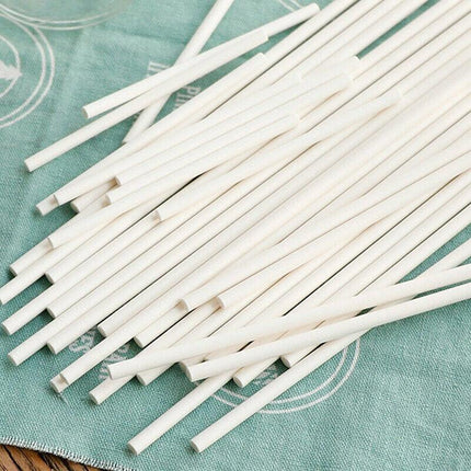 Round Silicone Lollipop Mould Baking Hard Candy Mold 12 Capacity DIY Sticks Set - Aimall