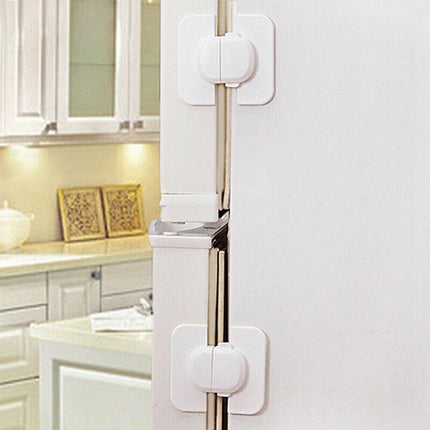Baby Pet safety fridge lock AU Kid Proof Cabinet Drawer Cupboard Door Child AU - Aimall
