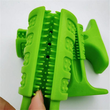 Dog Toothbrush Toy Clean Teeth Brushing Stick Pet Brush Mouth Chewing Clean DMAU - Aimall