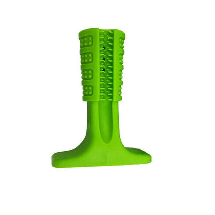 Dog Toothbrush Toy Clean Teeth Brushing Stick Pet Brush Mouth Chewing Clean DMAU - Aimall