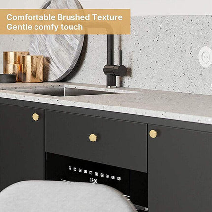 4-20x Kitchen Knobs Cabinet Pulls Handles Cupboard Drawer Door Furniture Brass - Aimall