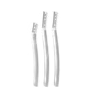 3 PCS Women's Eyebrow Razor Dermaplaning Kit Facial Hair Shaving Razor Tool Kit - Aimall