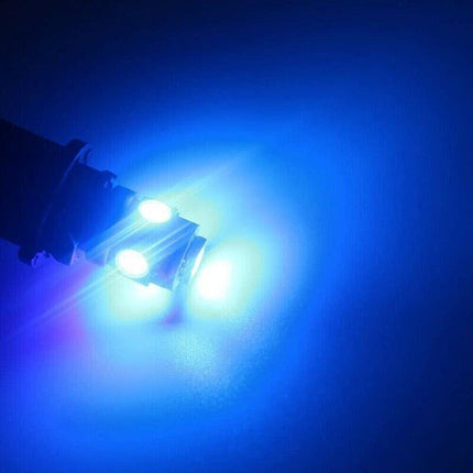 15 Pcs T10 LED W2W 5SMD Car Wedge Tail Parking Plate Light Bulb 12V BLUE AU - Aimall