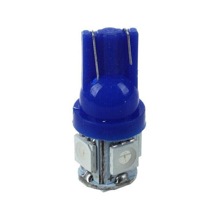 15 Pcs T10 LED W2W 5SMD Car Wedge Tail Parking Plate Light Bulb 12V BLUE AU - Aimall