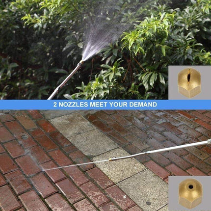 Hydro Jet High Pressure Power Washer Water Spray Gun Nozzle Wand Cleaner New AU - Aimall