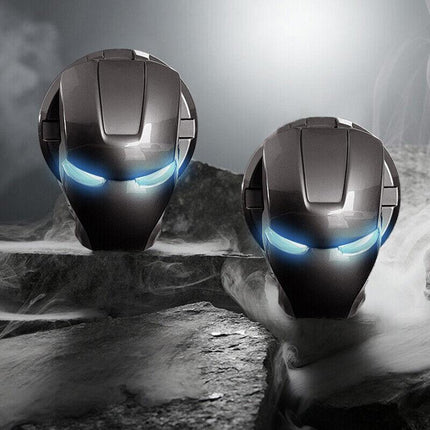 Iron Man Car Start Stop Push Switch Button Cover 3D Car Interior Accessories AU - Aimall