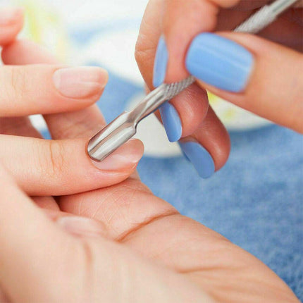 3 x Cuticle Remover Spoon Pusher Nipper Cutter Clipper Trimmer Nail Tools Set AU - Aimall