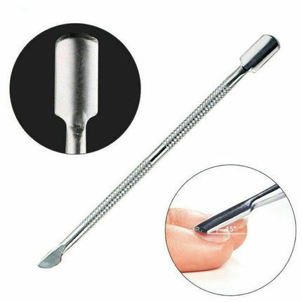 3 x Cuticle Remover Spoon Pusher Nipper Cutter Clipper Trimmer Nail Tools Set AU - Aimall