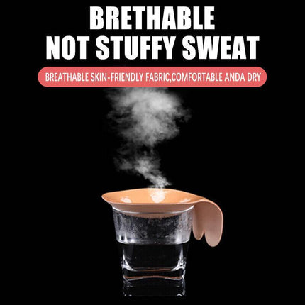 Invisible Silicone Bra Rabbit Strapless Self-Adhesive Lift Up Nipple Cover AU - Aimall