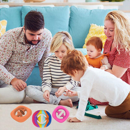 Tool Autism Grip Play Strength Hand Sensory Snap Fidget Toy Squeeze Snappers AU - Aimall