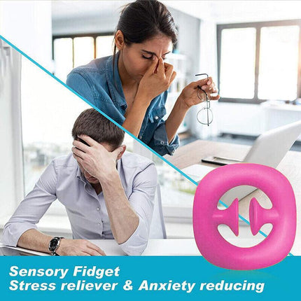 Tool Autism Grip Play Strength Hand Sensory Snap Fidget Toy Squeeze Snappers AU - Aimall