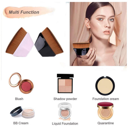 High-Density Seamless Foundation Brush Makeup Brushes BB CC Cream Loose Powder - Aimall