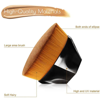 High-Density Seamless Foundation Brush Makeup Brushes BB CC Cream Loose Powder - Aimall