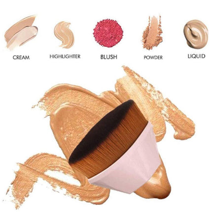 High-Density Seamless Foundation Brush Makeup Brushes BB CC Cream Loose Powder - Aimall