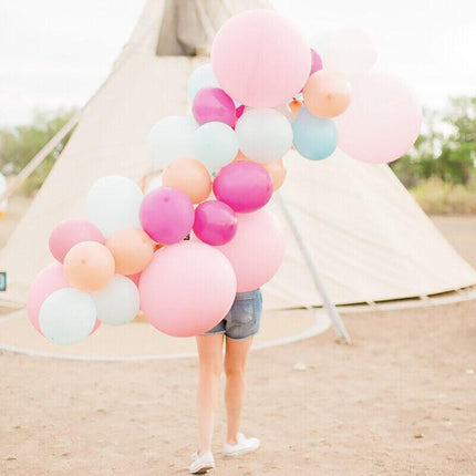 100 PCS 20+ Colours 10" 25cm Latex Balloons Birthday Party Wedding Decoration AU - Aimall