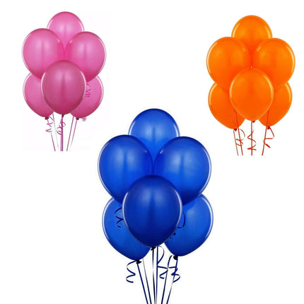 100 PCS 20+ Colours 10" 25cm Latex Balloons Birthday Party Wedding Decoration AU - Aimall