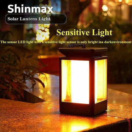 Solar Retro Classic Decorative Lamp Outdoor Waterproof Leds Hanging Light AU - Aimall