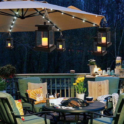 Solar Retro Classic Decorative Lamp Outdoor Waterproof Leds Hanging Light AU - Aimall