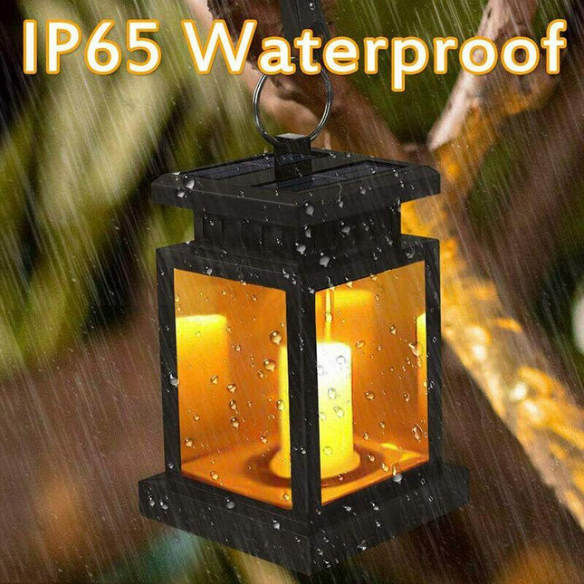 Solar Retro Classic Decorative Lamp Outdoor Waterproof Leds Hanging Light AU - Aimall