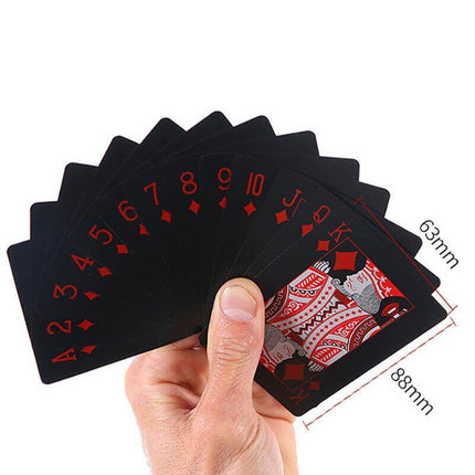 Poker Waterproof PVC Plastic Playing Cards Set Classic Magic Tricks Tool AU - Aimall