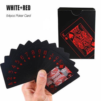 Poker Waterproof PVC Plastic Playing Cards Set Classic Magic Tricks Tool AU - Aimall