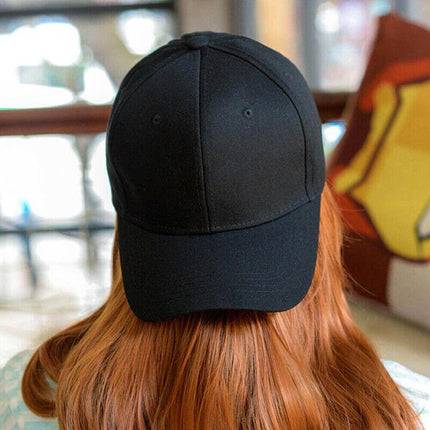 Summer Solar Panel Powered Cooling Fan Baseball Cap Outdoor Peaked Sun Visor Hat - Aimall