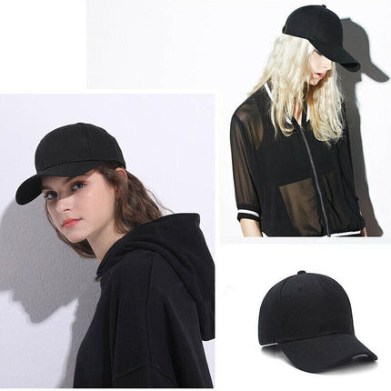 Summer Solar Panel Powered Cooling Fan Baseball Cap Outdoor Peaked Sun Visor Hat - Aimall