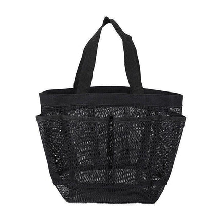 Portable Mesh Shower Bag Caddy 8 Pocket Bathroom Tote Toiletry Bath Organizer AU - Aimall