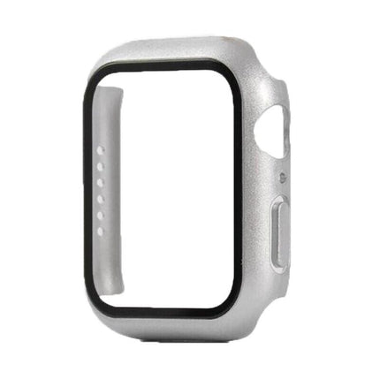 For Apple Watch iWatch Series SE 6 5 4 3 2 1 Case Full Glass Cover 38 40 42 44mm - Aimall