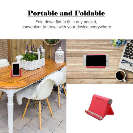 Universal Desk Stand Mobile Phone Stand Holder For Tablet iPad iPhone Samsung AU - Aimall