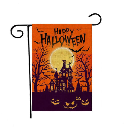 Christmas Halloween Garden Flag House Yard Decorative Double Sided Outdoor AU - Aimall