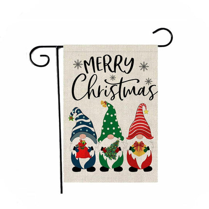 Christmas Halloween Garden Flag House Yard Decorative Double Sided Outdoor AU - Aimall