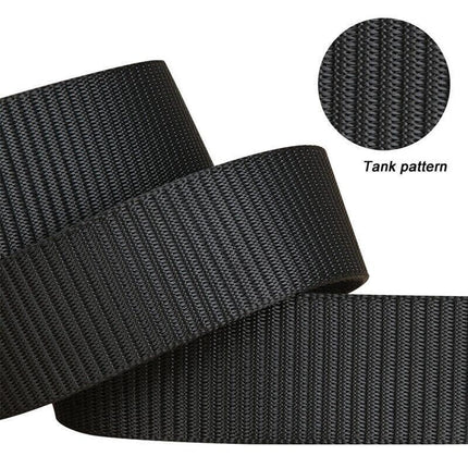 Mens Canvas Outdoor Tactical Belt Heavy Duty Army Waist Web Strap Waistband Hot - Aimall