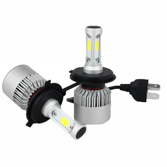 2pcs H4 Car LED Headlight Bulbs Kit Lamp Motorcycle Globes High Low Beam IP65 AU - Aimall