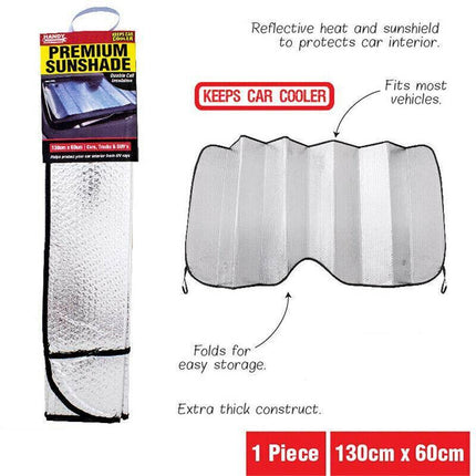 Car Windscreen Sun Shade Heat Reflective Windshield Front Rear Window UV Block - Aimall