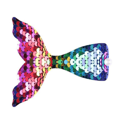 2 PCS Fish Tail Mermaid Hair Clip Barrettes Duckbill Hairpins Accessories New AU - Aimall