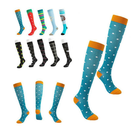 Compression Socks Women Men Adult Medical Nursing Travel Stocking Sport Running - Aimall