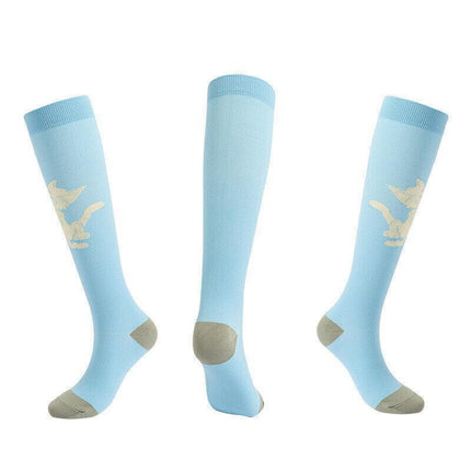 Compression Socks Women Men Adult Medical Nursing Travel Stocking Sport Running - Aimall