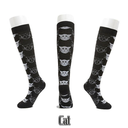 Compression Socks Women Men Adult Medical Nursing Travel Stocking Sport Running - Aimall