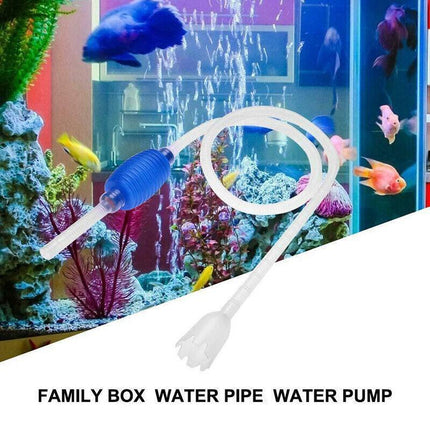 Large Aquarium Fish Tank Gravel Cleaner Syphon Vacuum Water Changer Siphon Hose - Aimall