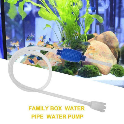 Large Aquarium Fish Tank Gravel Cleaner Syphon Vacuum Water Changer Siphon Hose - Aimall