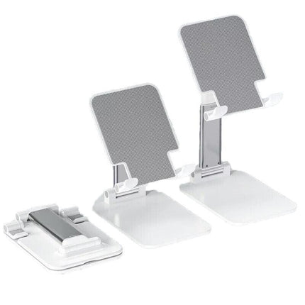 Foldable Adjustable Universal Desk Stand Holder For Mobile Phone Tablet Portable - Aimall