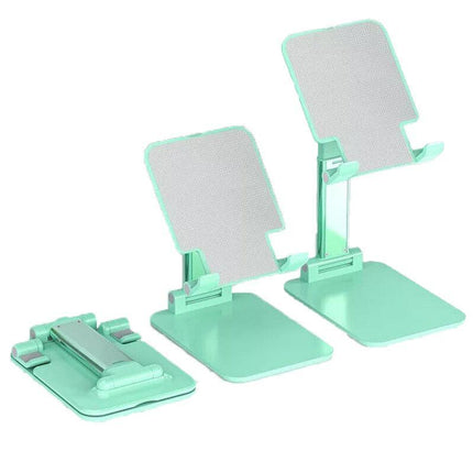 Foldable Adjustable Universal Desk Stand Holder For Mobile Phone Tablet Portable - Aimall