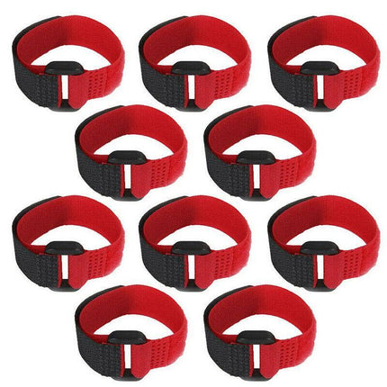 10PCS Anti Crow Collar for Roosters Cockerel No Crow Noise Neck Belt Nylon AU - Aimall