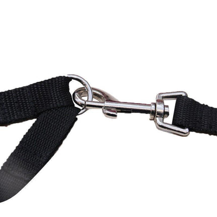 2 Way Double Dual Dog Leash Lead Walk 2 Dogs With One Lead Coupler Nylon Harness - Aimall