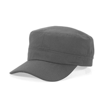 Army Plain Hat Classic Cadet Field Military Cap Style Patrol Baseball Adjustable - Aimall
