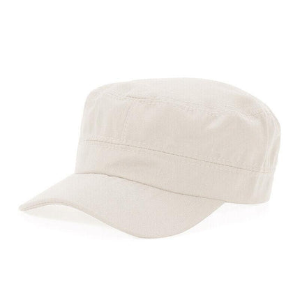 Army Plain Hat Classic Cadet Field Military Cap Style Patrol Baseball Adjustable - Aimall